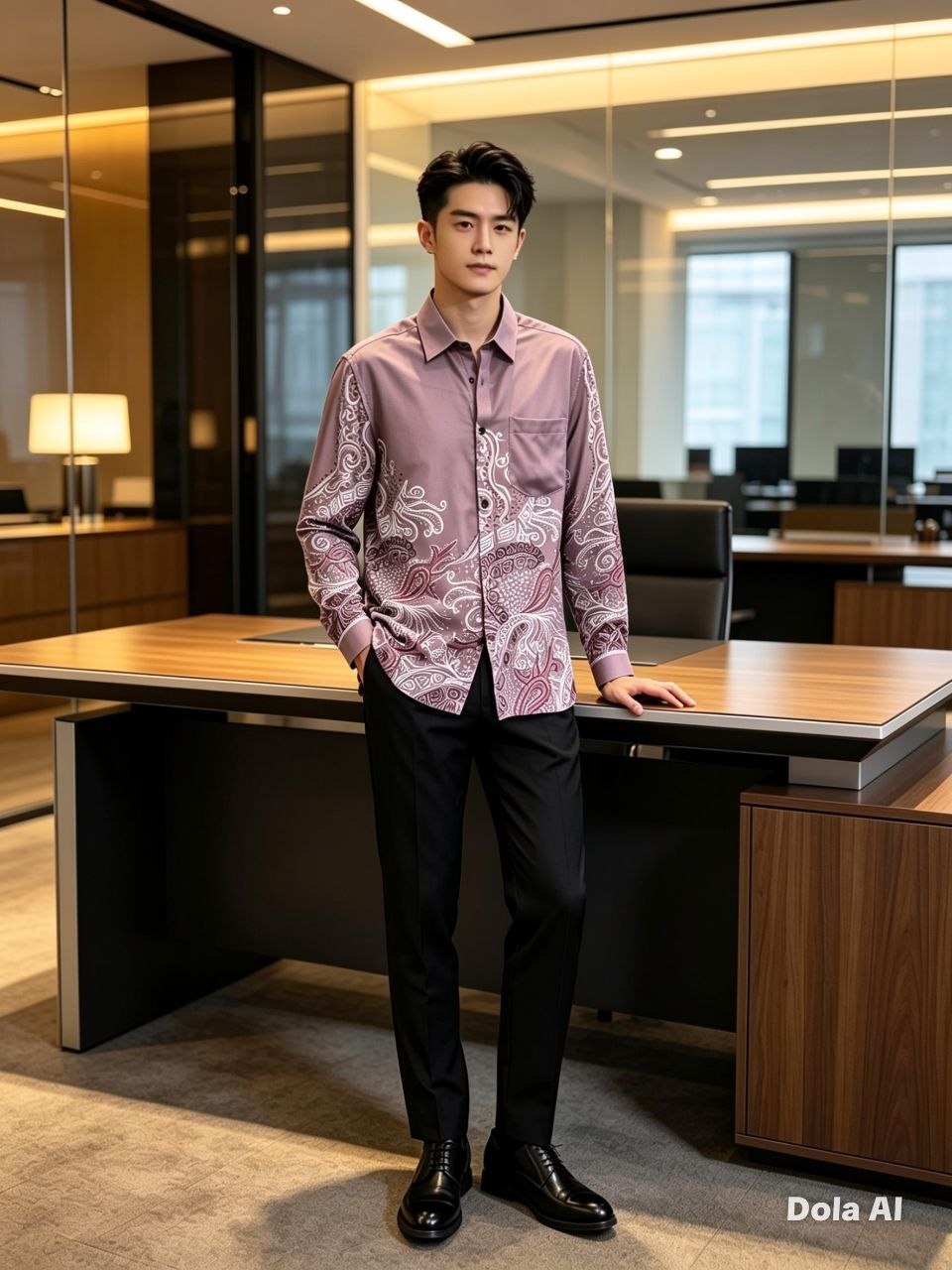Maharaja Luxe Embroidered Shirt