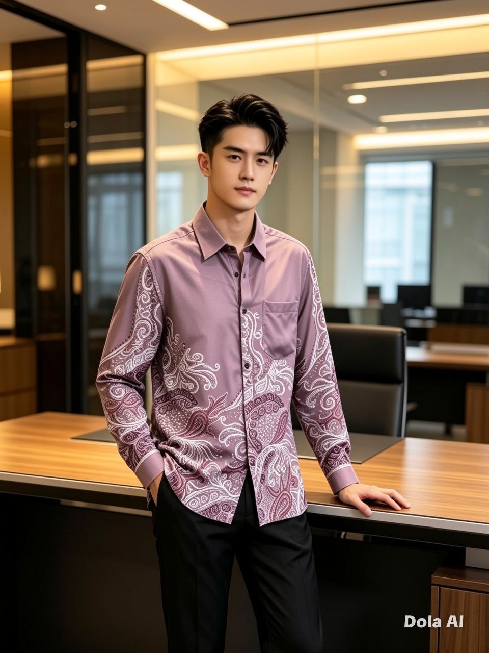 Maharaja Luxe Embroidered Shirt