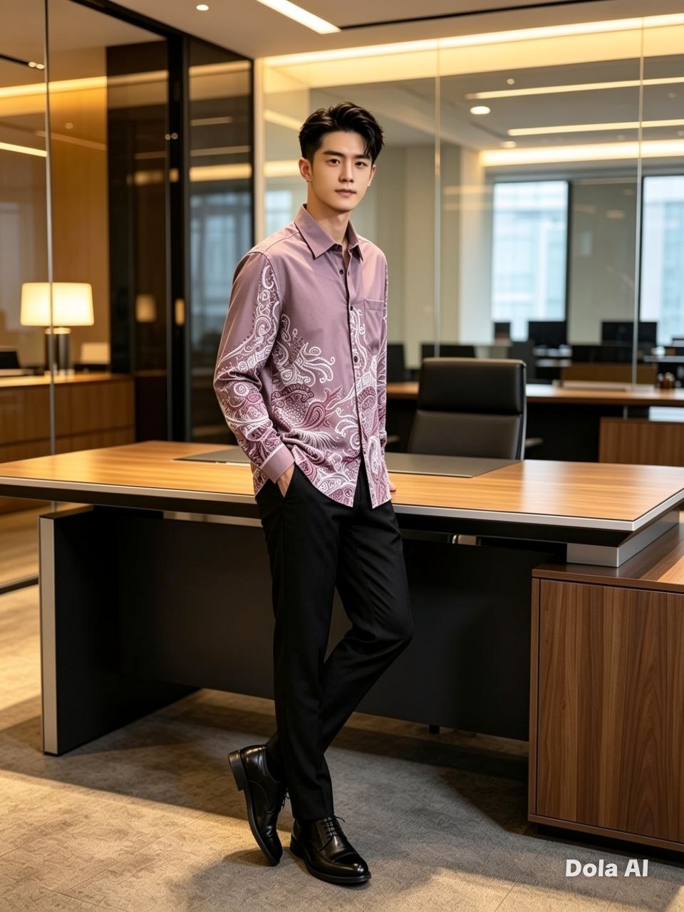 Maharaja Luxe Embroidered Shirt