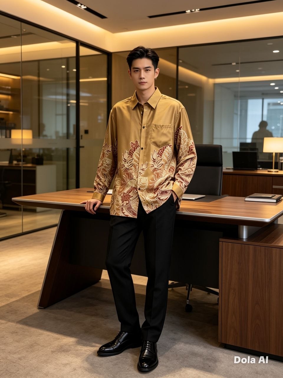 Maharaja Luxe Embroidered Shirt