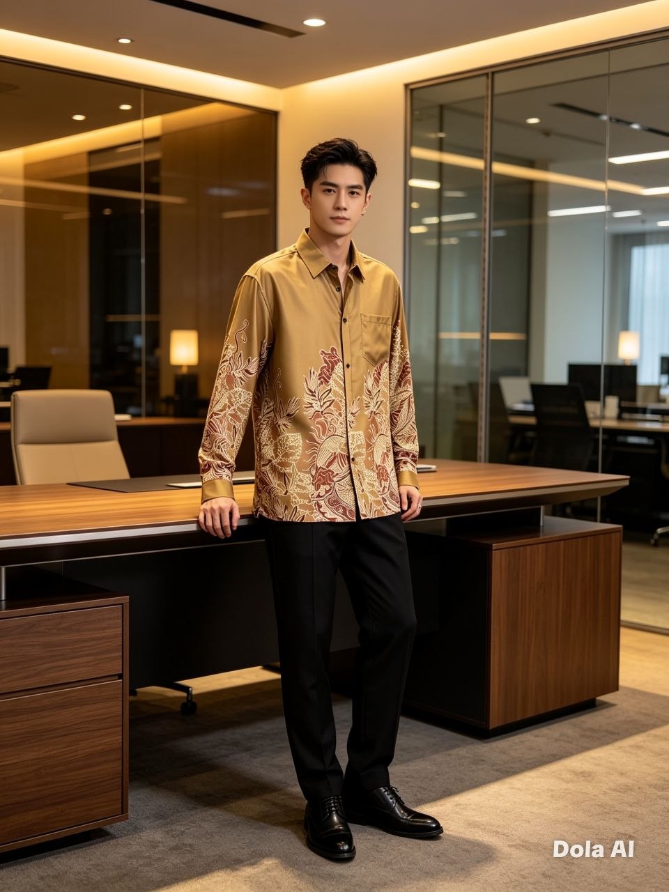 Maharaja Luxe Embroidered Shirt