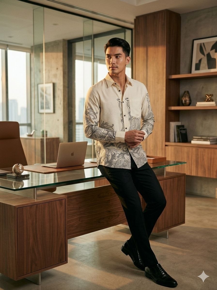 Maharaja Luxe Embroidered Shirt
