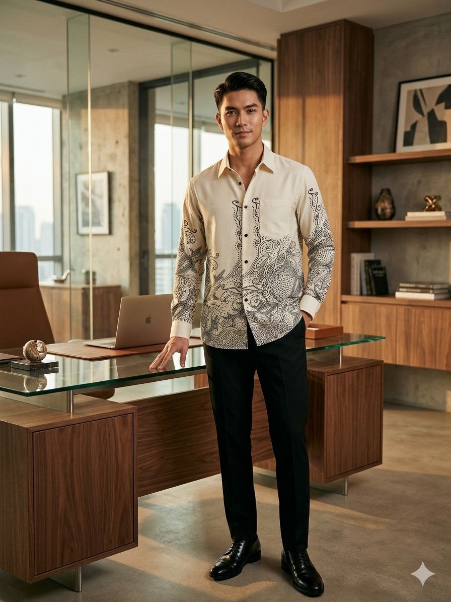 Maharaja Luxe Embroidered Shirt