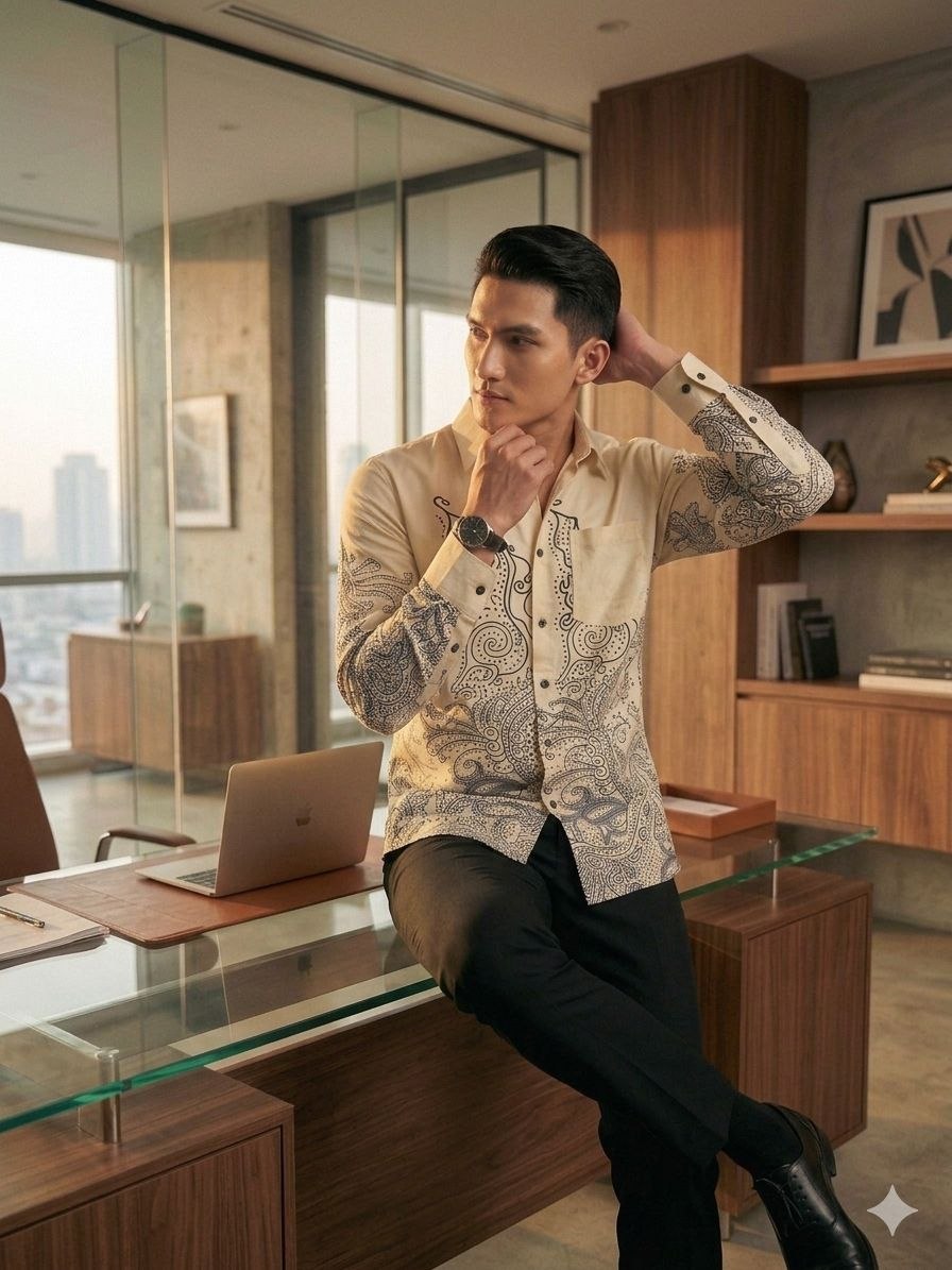 Maharaja Luxe Embroidered Shirt