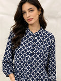Prism Mosaic Mandarin Blouse