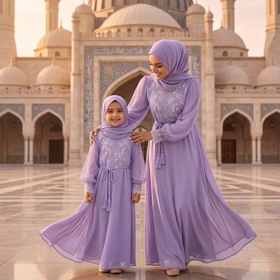 Sultana Royal Open Abaya Set