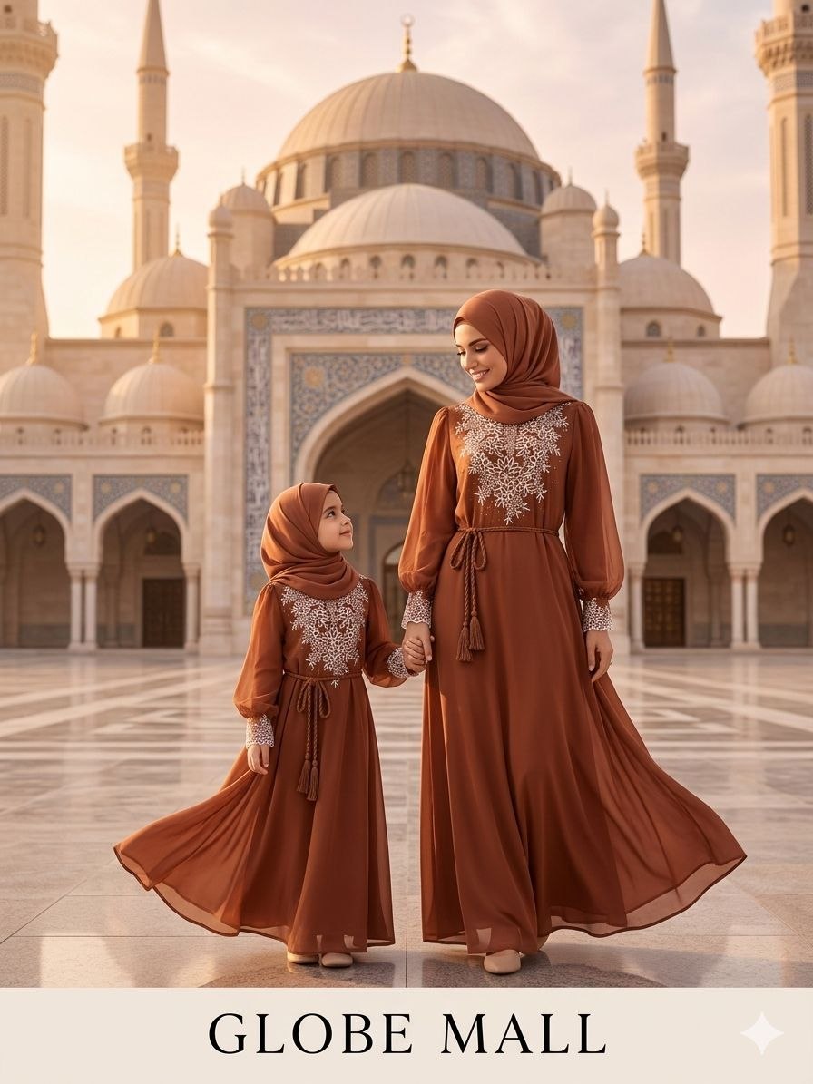 Sultana Royal Open Abaya Set