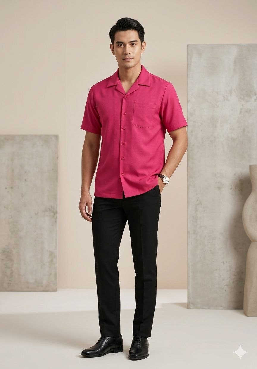 Zenith Mandarin-Collar Shirt