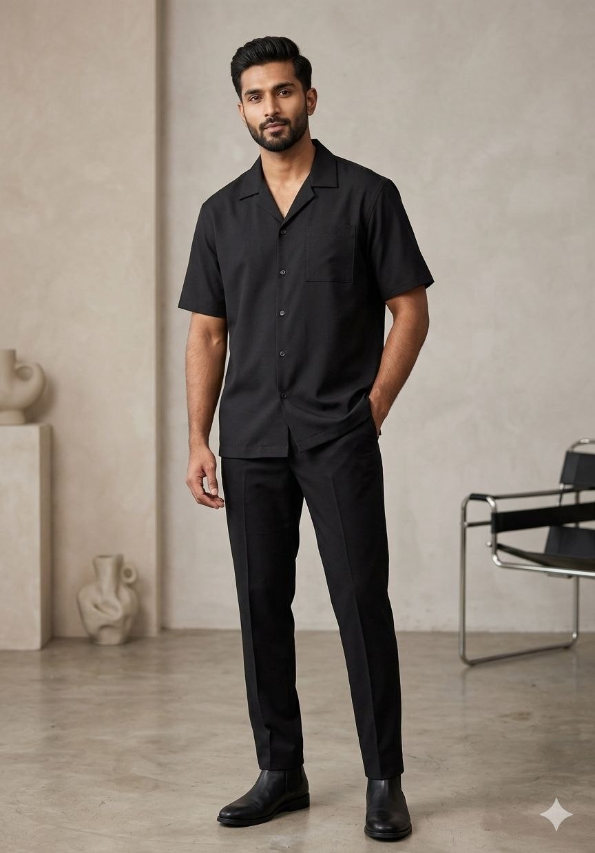 Zenith Mandarin-Collar Shirt