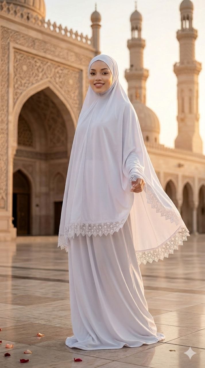 Sakinah Classic Lace Telekung
