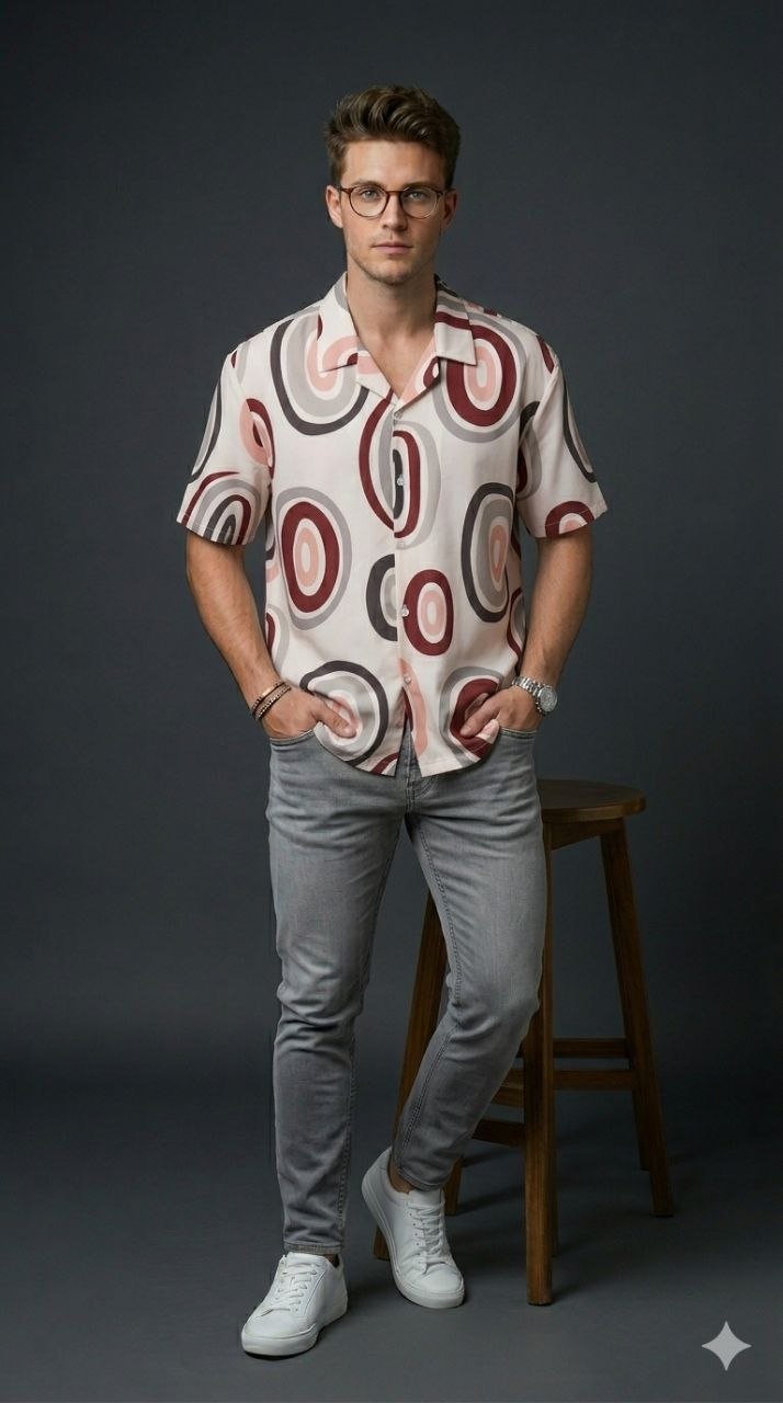Riviera Abstract Resort Shirt
