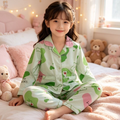 Lucky Clover Matcha Pajama Set