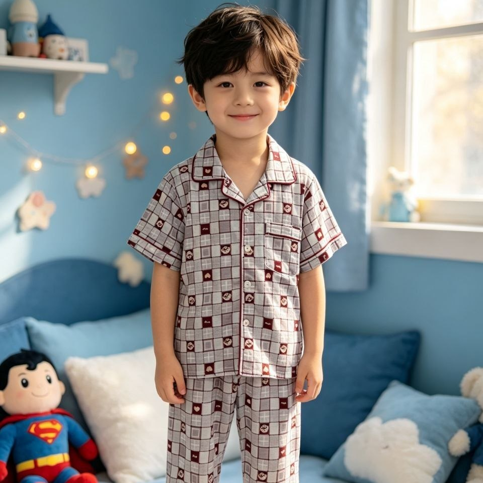 Heritage Crimson Plaid Pajama Set