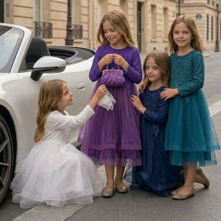 Parisian Promenade Tulle Gown