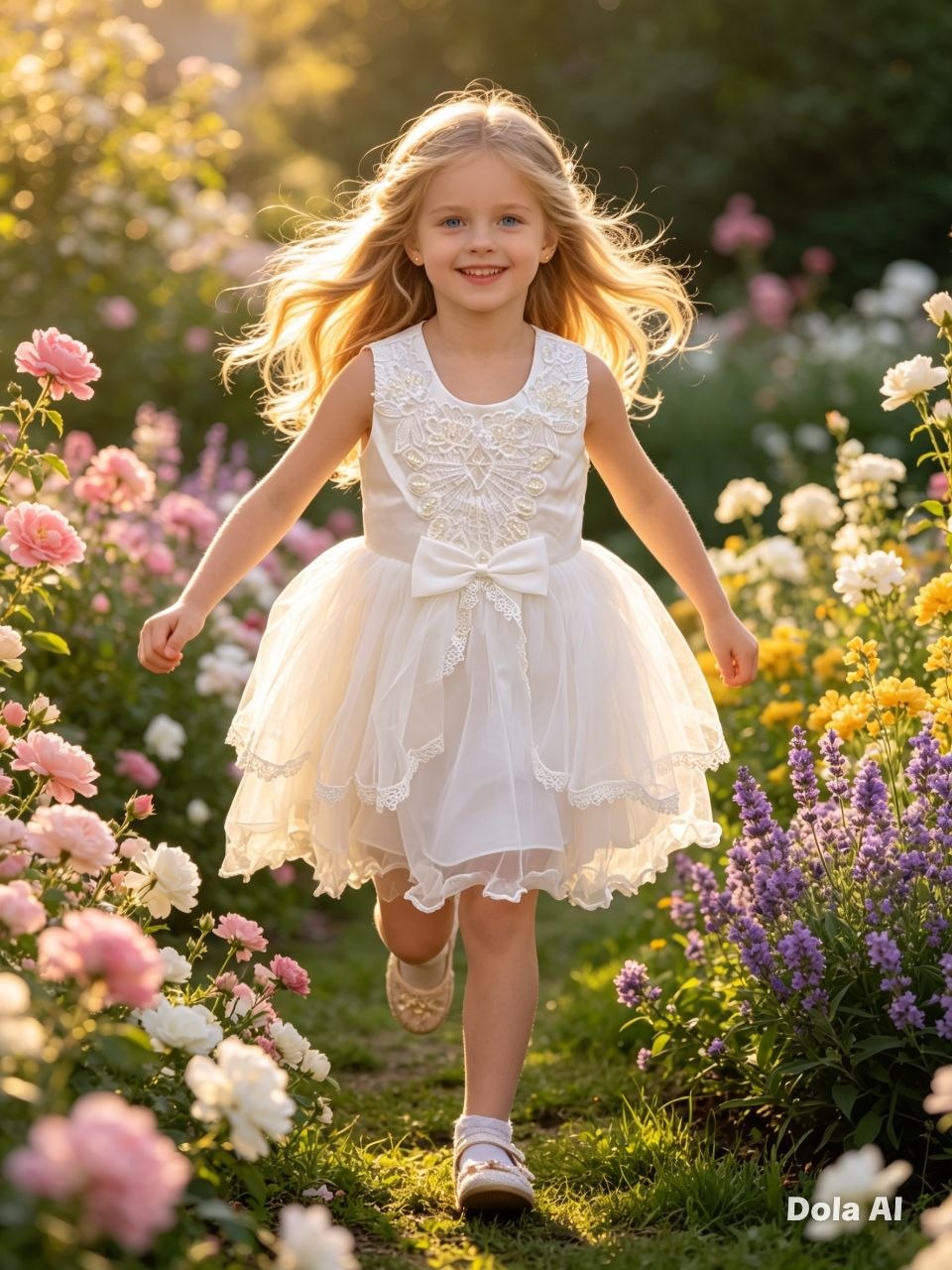 Bella Tulle Layered Celebration Gown