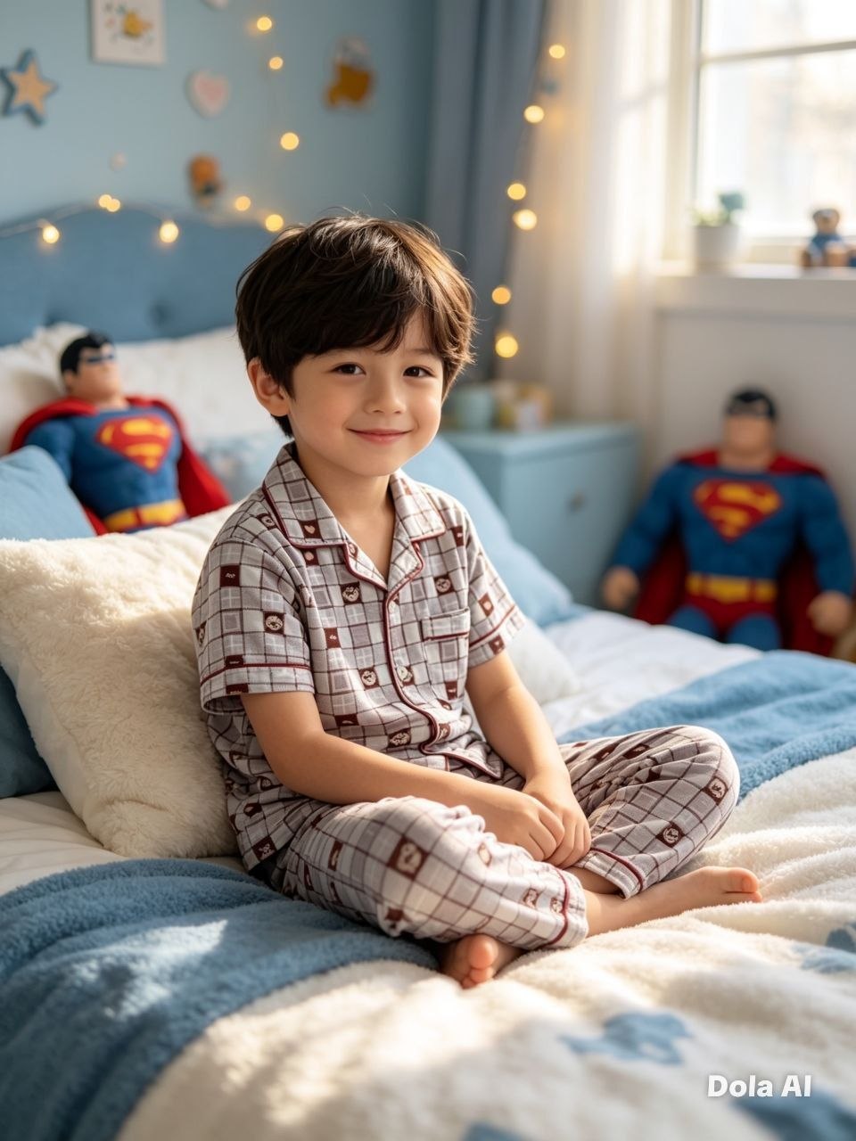 Heritage Crimson Plaid Pajama Set