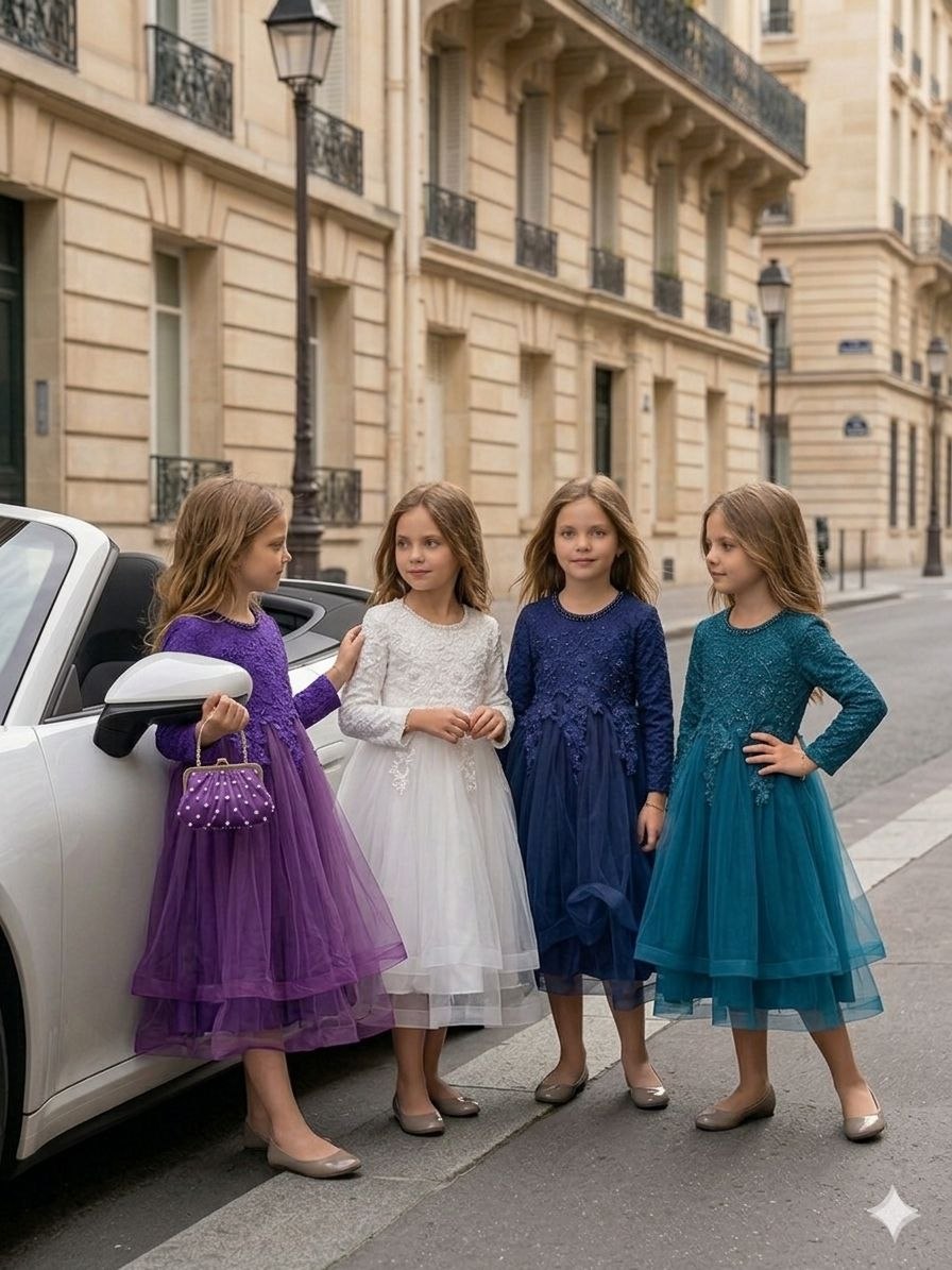 Parisian Promenade Tulle Gown
