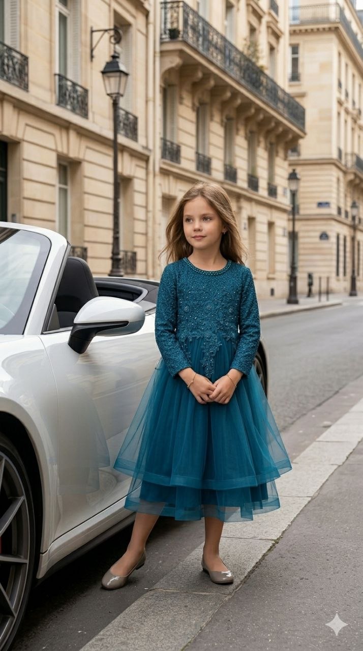 Parisian Promenade Tulle Gown