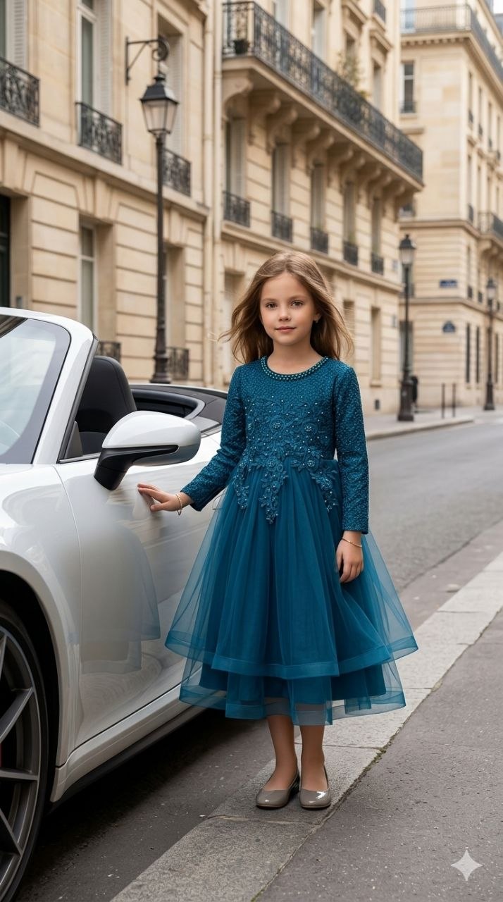 Parisian Promenade Tulle Gown