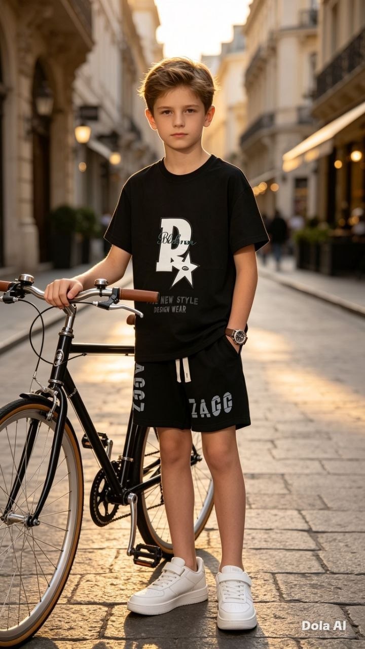 Rockstar Monochrome Streetwear Set