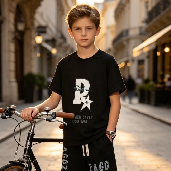 Rockstar Monochrome Streetwear Set
