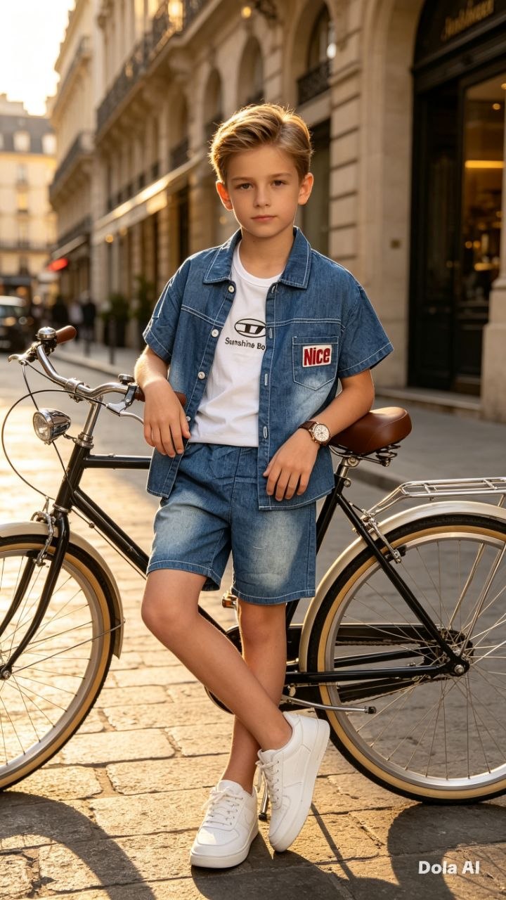 Urban Rider 3-Piece Denim Set