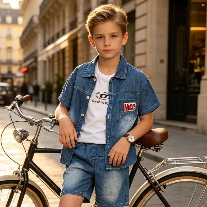 Urban Rider 3-Piece Denim Set