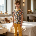 Little Dreamers Playful Print Pajama Set