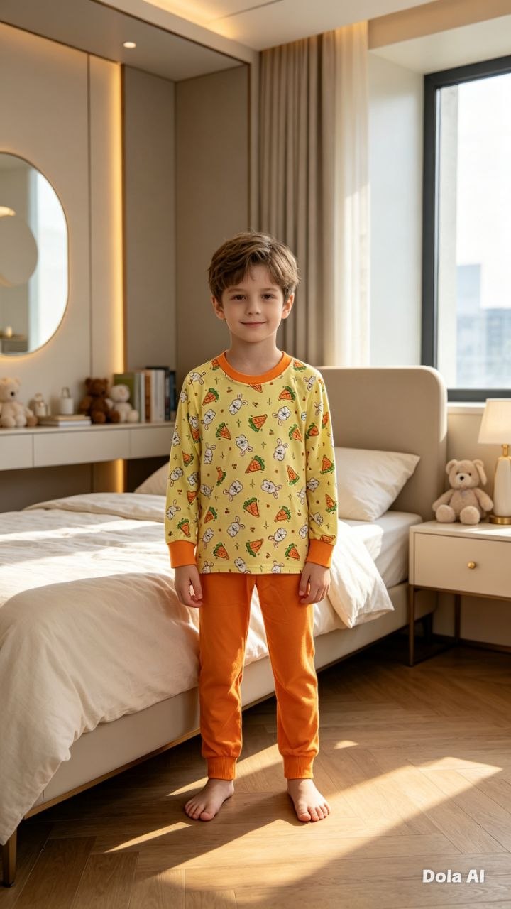 Sunny Bunny Carrot Pajama Set