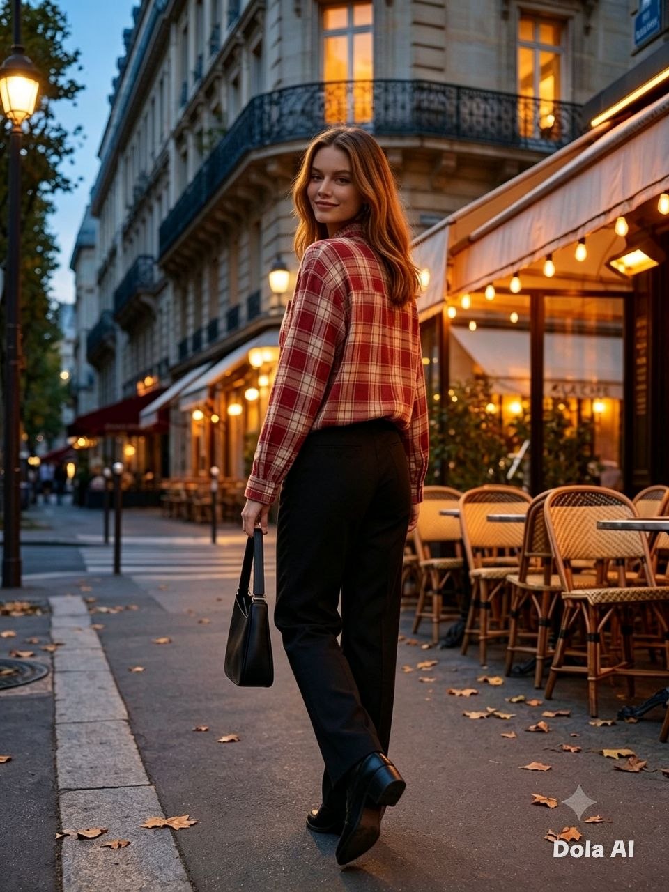 Autumn Cafe Plaid Overshirt