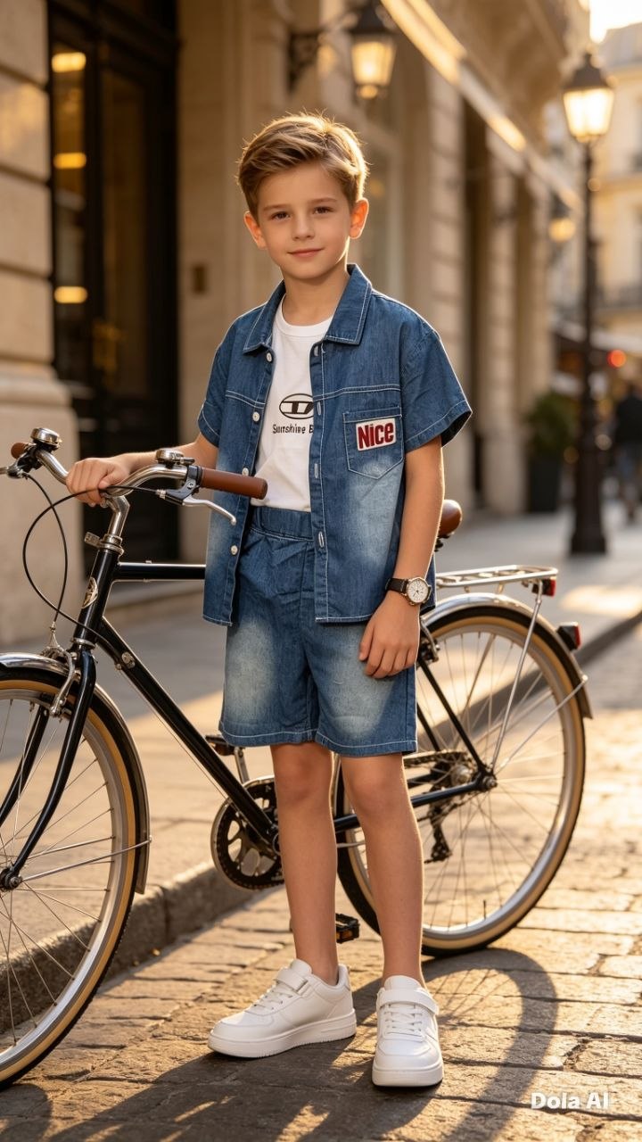 Urban Rider 3-Piece Denim Set