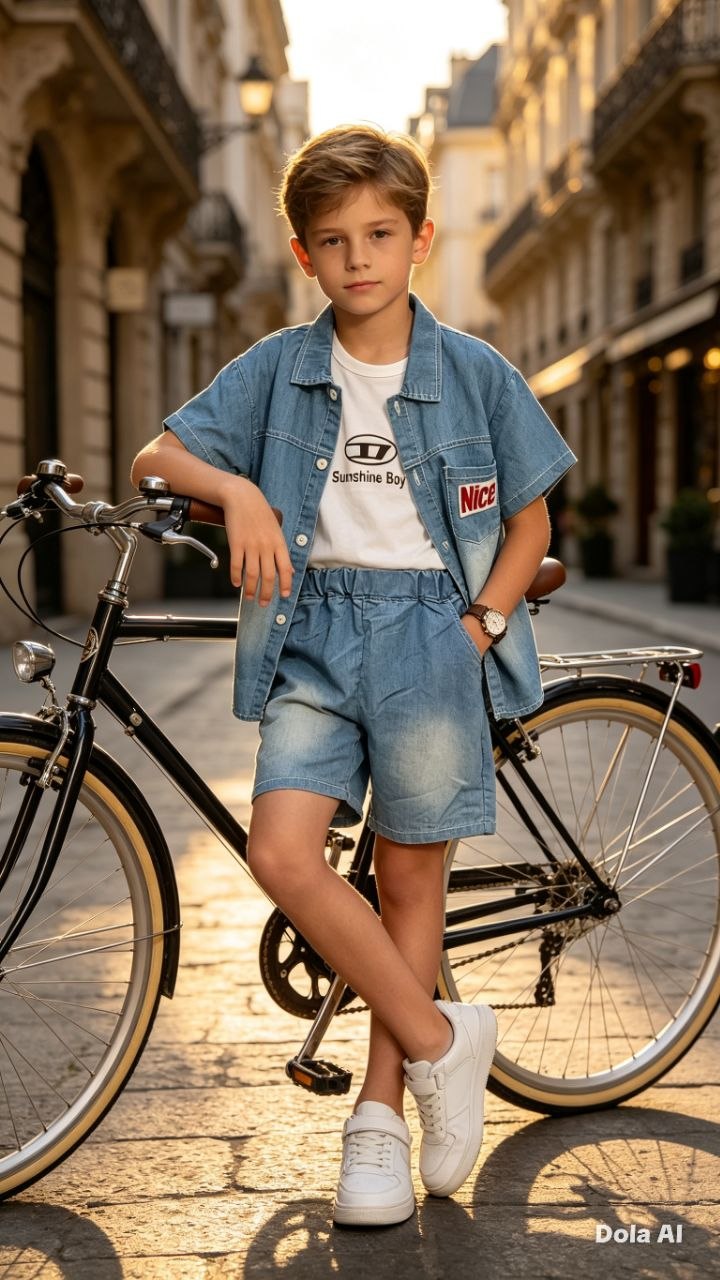 Urban Rider 3-Piece Denim Set