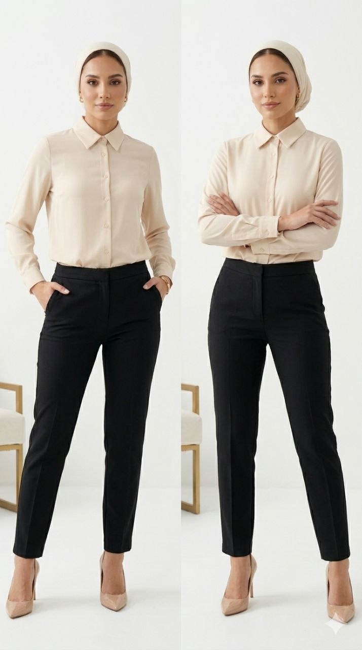 Luxe Silk-Touch Classic Button-Down
