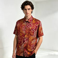 Men's Vanguard Series Short Sleeve Abstract Print Shirt