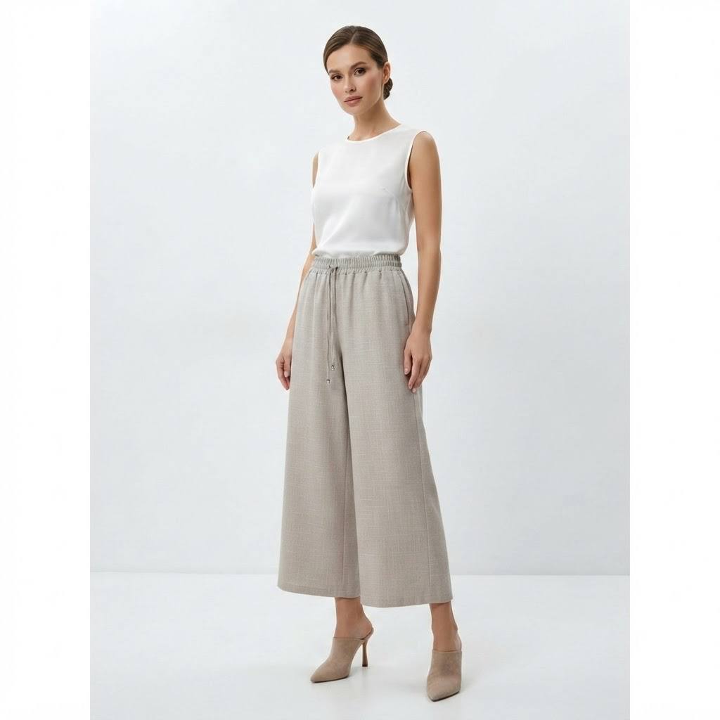 Women's Urban Series Drawstring Wide-Leg Trousers