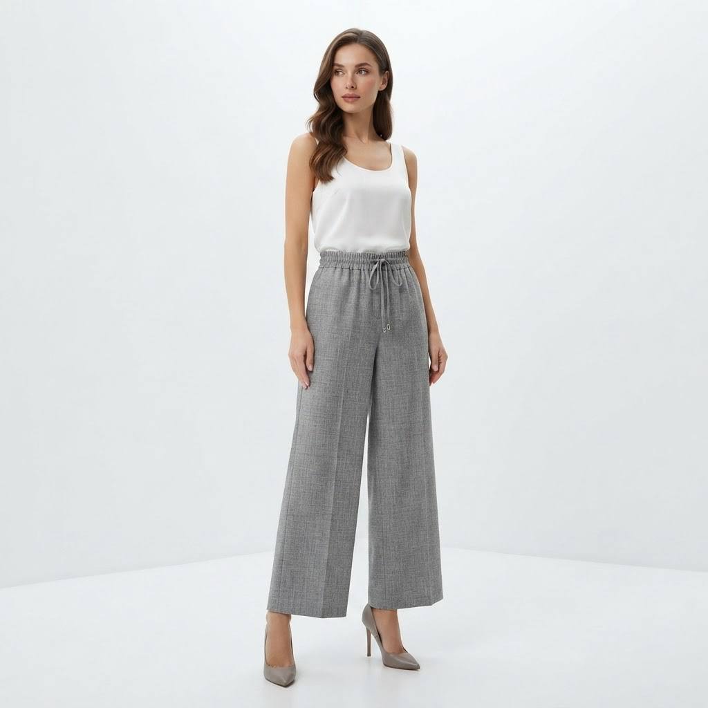 Women's Urban Series Drawstring Wide-Leg Trousers