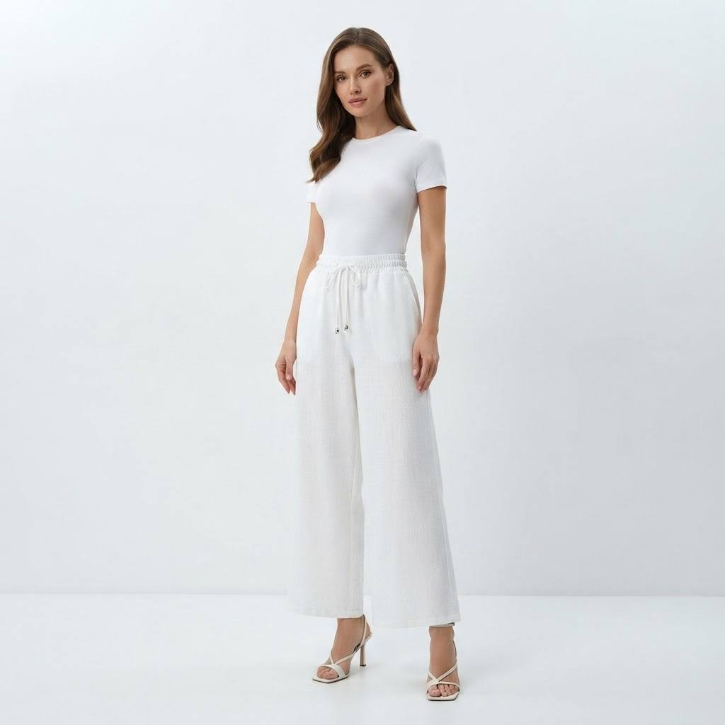 Women's Urban Series Drawstring Wide-Leg Trousers