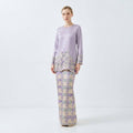 Women's Azalea Series Floral Printed Modern Kurung