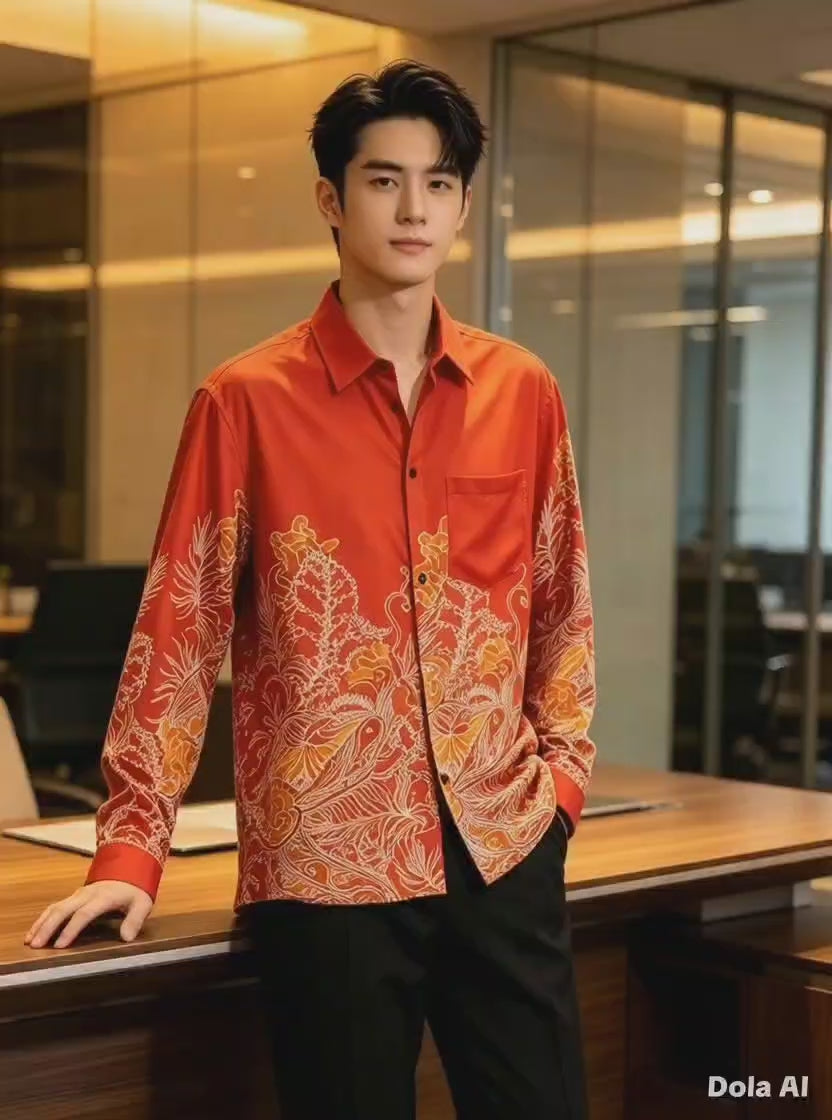 Maharaja Luxe Embroidered Shirt